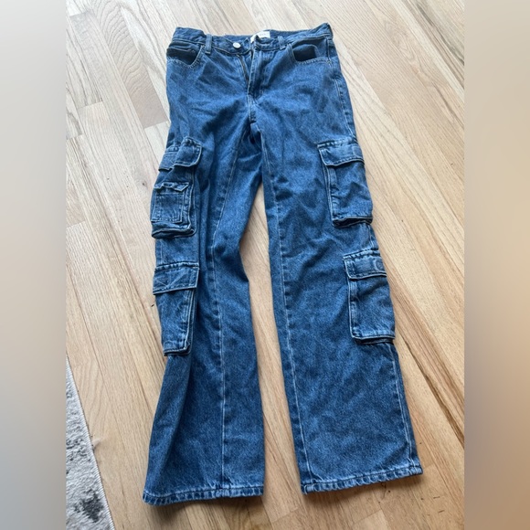 PacSun Eco Dark Indigo '90s Straight Leg Jeans - Picture 4 of 6
